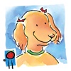 I, Trixie who is Dog HD - a story app with coloring pages for kids, by Dean Koontz and Janet Cleland
