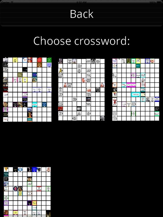 Picture Crosswords