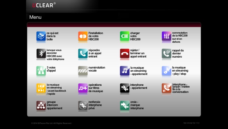 UCLEAR HBC200 French instruction