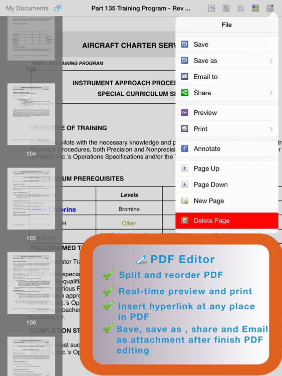 PDF Editor for iPad