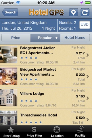 Hotel GPS screenshot 4