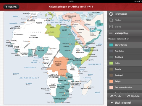 Historisk atlas digital screenshot 2