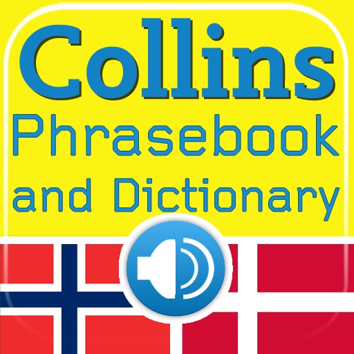 Collins Norwegian<->Danish Phrasebook & Dictionary with Audio icon