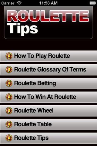 Roulette Tips screenshot 2