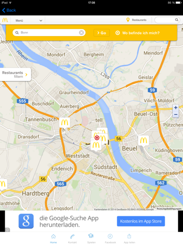 Screenshot #6 pour McDonalds Bonn Coupons Gutscheine