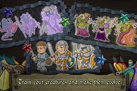 Monster Quest Deluxe- Collect, Catch, Train, Evolve and Fight Mini Creatures - Terapets Game screenshot 3