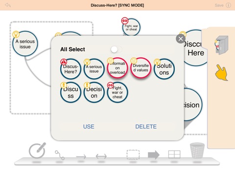 Discuss-Here Office, Remote Brainstorming Tool screenshot 3