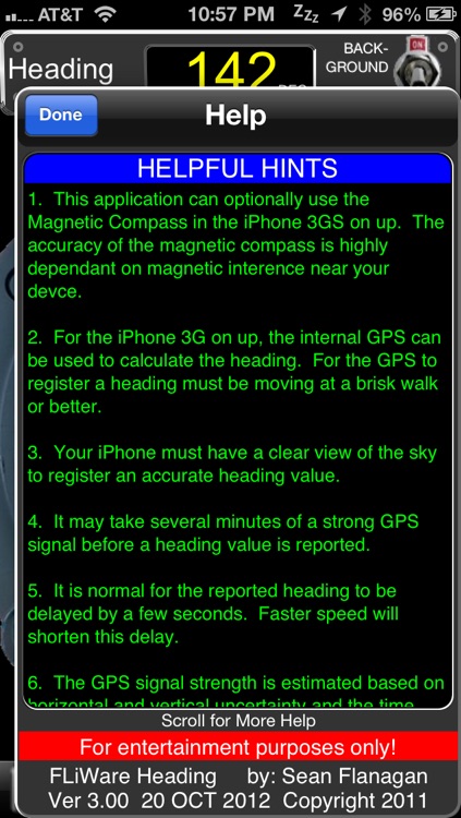 Aircraft Heading screenshot-4