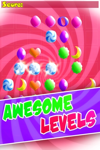 Candy-Maker Match-3 - Fun Candies And Bubbles Pop Puzzle Game HD FREE screenshot 2