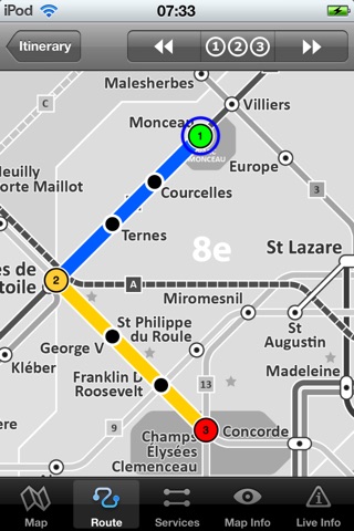 Paris Metro by Zuti screenshot 4
