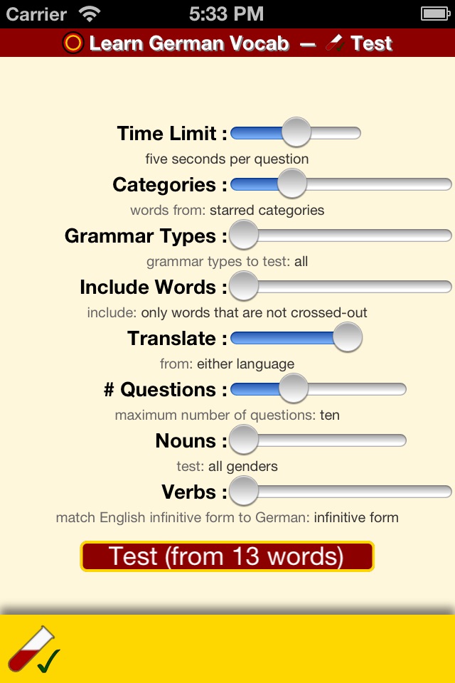 Learn German Vocab screenshot 4