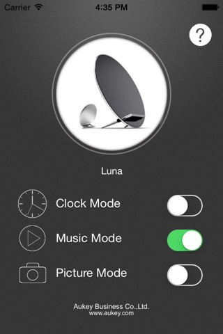 Luna wireless charger screenshot 2