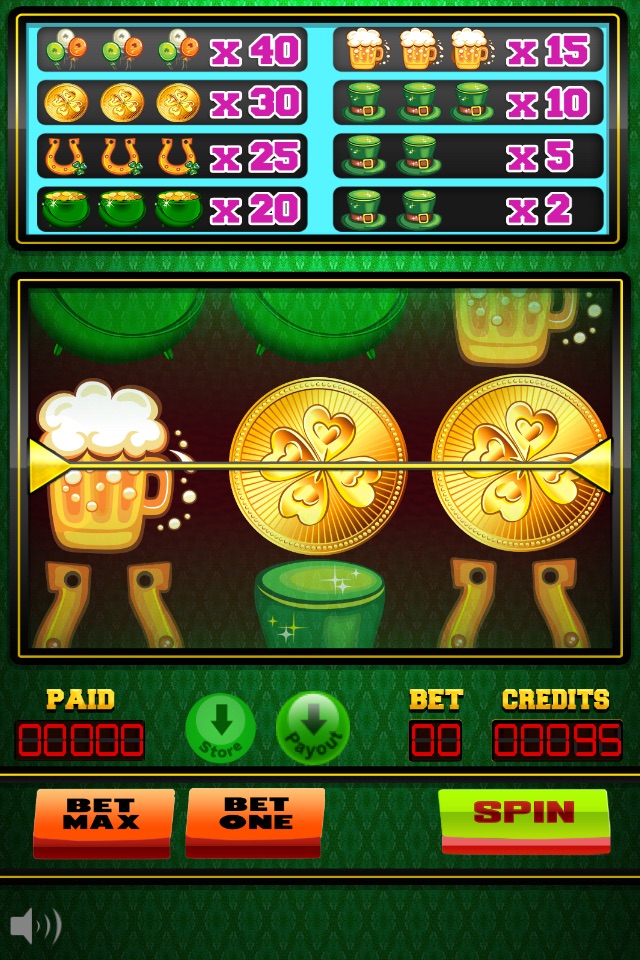 A Irish Lucky Leprechaun Slots - Free St. Patrick's Casino Slot-Machine Game screenshot 4