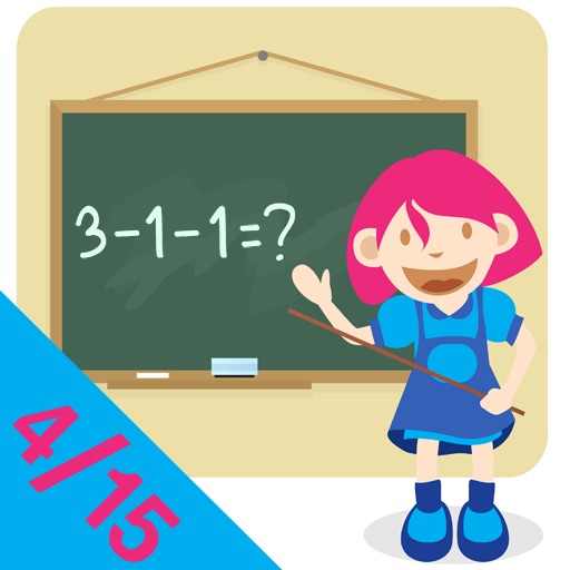 Fun With Numbers 4/15 - Multi Number Subtraction Educational Game icon