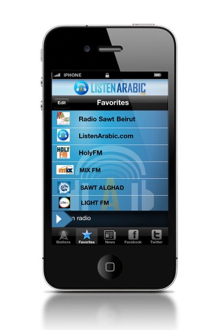 Arabic Radios Live ListenArabic.com screenshot 2