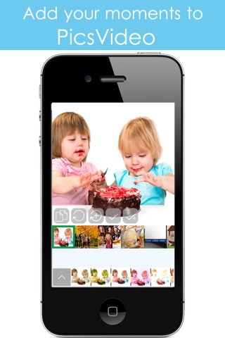 PicsVideo Pro Slideshow of photos, text and music and post to Instagram screenshot 2