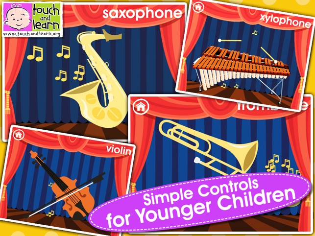 Peekaboo Orchestra HD Lite - preschool musical instruments, (圖3)-速報App