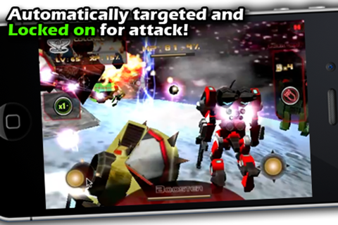 Battle 3D: Robots Sky. screenshot 3