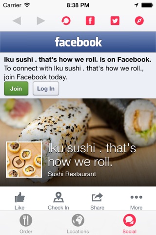 Iku Sushi screenshot 4