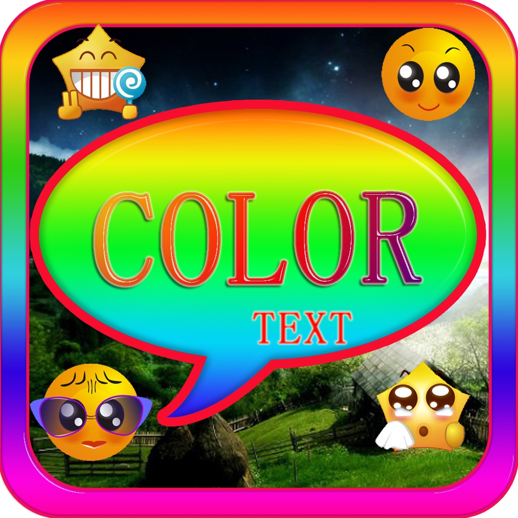 Color Text Message Free icon