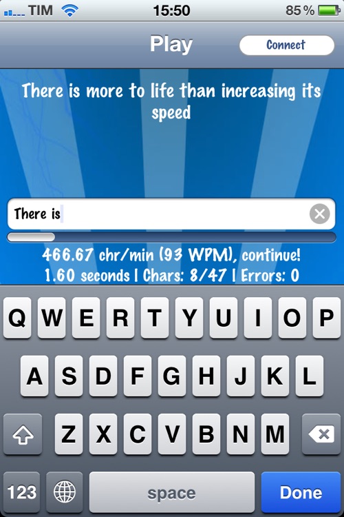 MySpeed - Typing Speed Test