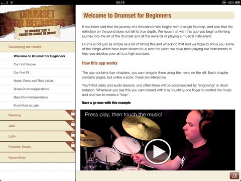Drumset for Beginners screenshot 4