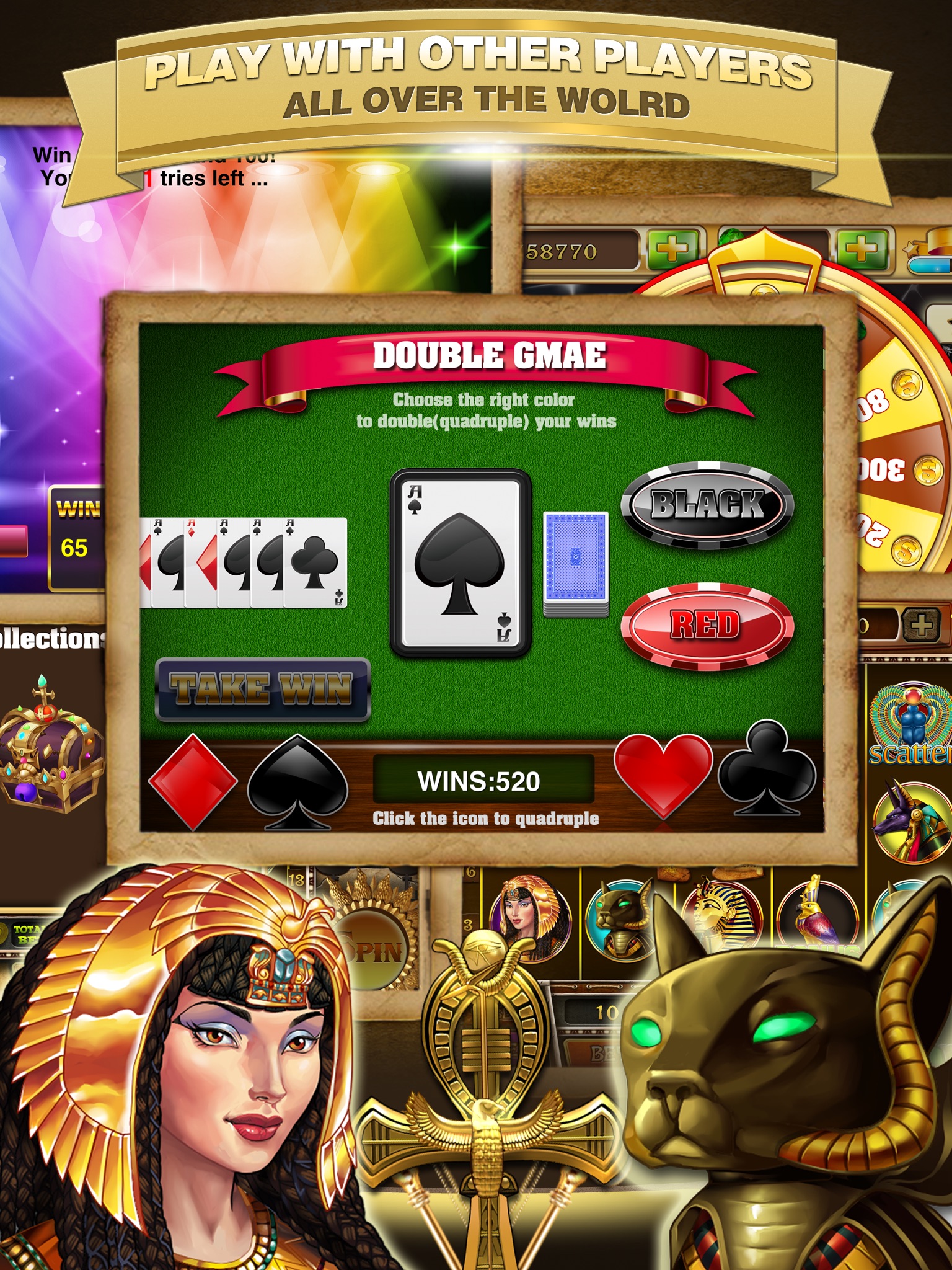 Slots - Pharaoh's Treasure HD screenshot 3