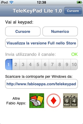 TeleKeyPad Lite screenshot 2