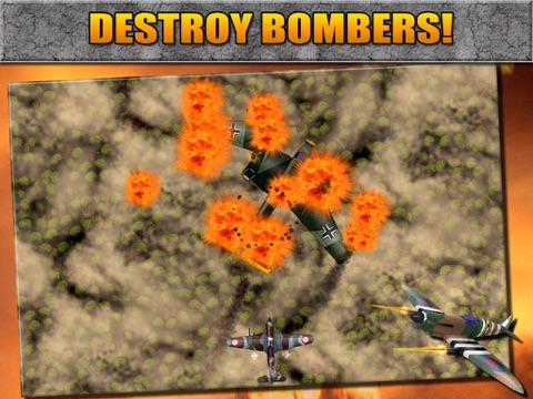 Strafe WW2 / WWII - Dogfighting Aces of the Second World War Plane Flying Game: USAF / RAF / Luftwaffe Pilots (1940 - 1945) screenshot 2