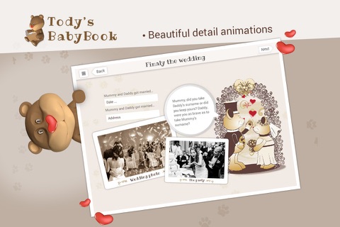 Tody's Adoption BabyBook screenshot 2