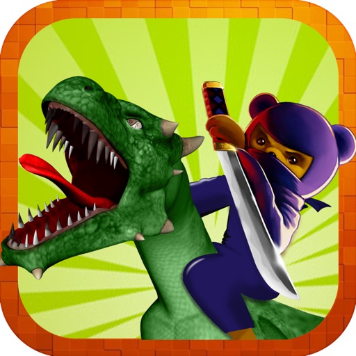 Angry Ninja Bear with Dragon Friends - 3D Zombie How to Edition icon