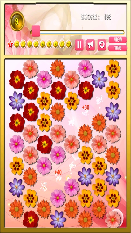 Flower Garden Bubble Dots: Match Threes Across The Board screenshot-3