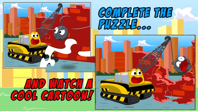 Trucks JigSaw Puzzle Free - Animated Jigsaw Puzzles for Kids(圖3)-速報App