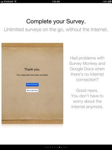 Surveys for iPad screenshot 4