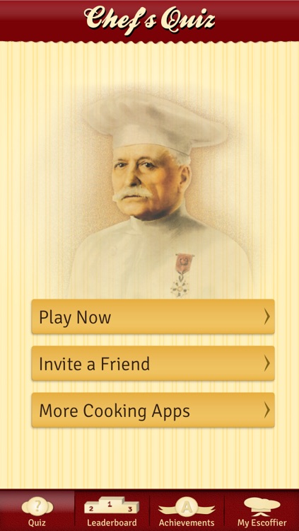 Escoffier Chef’s Quiz