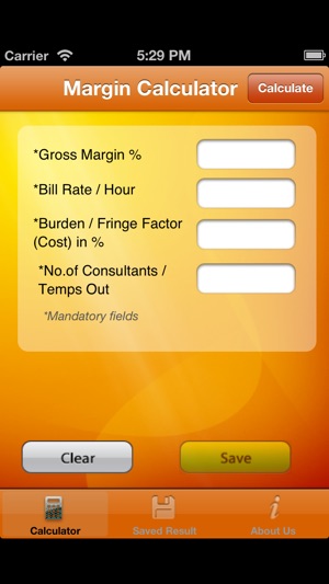 Gross Margin Calculator