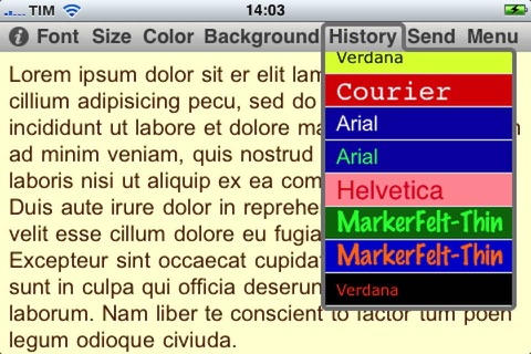ColorMail - Color Email iPhone & iPad screenshot 3