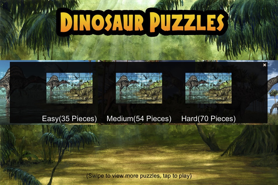 Dinosaur Puzzle (Jigsaw) screenshot 2