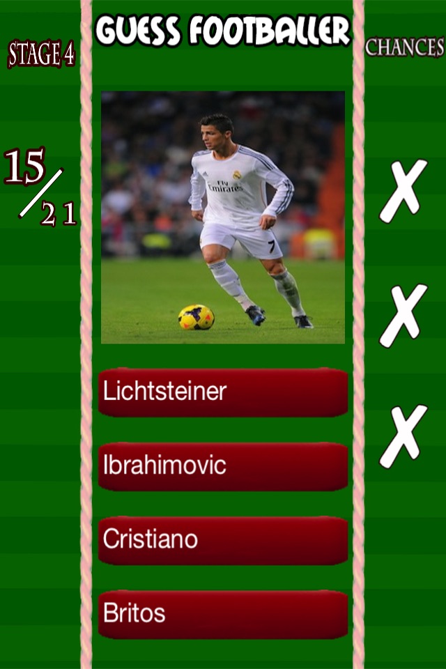 Football Players Pics Quiz! (Cool new puzzle trivia word game of popular Soccer Sports teams 2014). Free screenshot 2