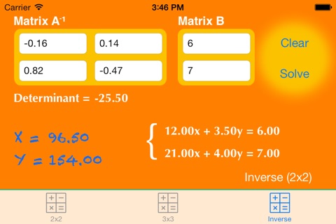 Matrix System Solver screenshot 3