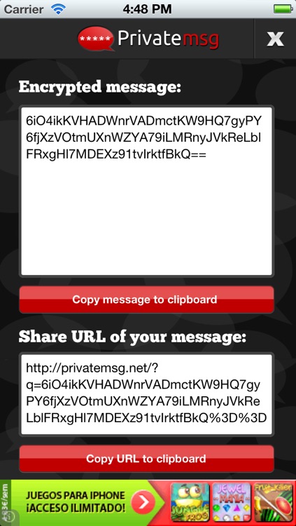 PrivateMSG - Encrypt & decrypt your private texts