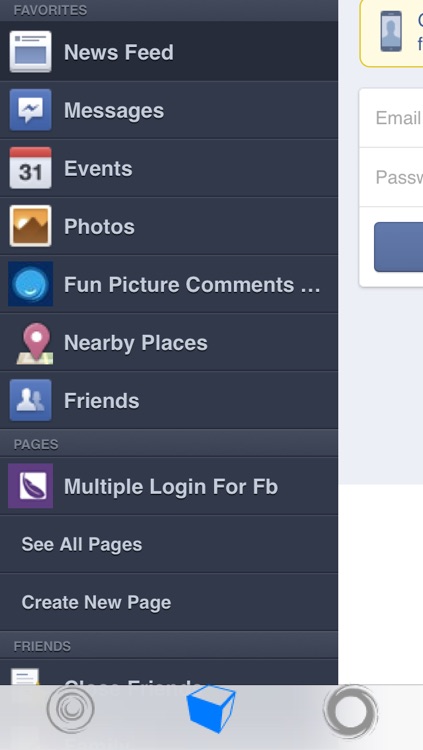 Multiple Login For Facebook Plus