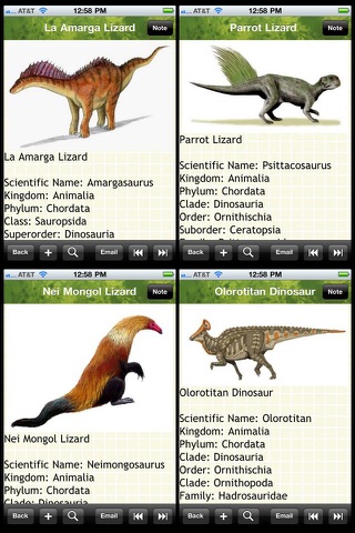 The Dinosaurs Encyclopedia screenshot 2