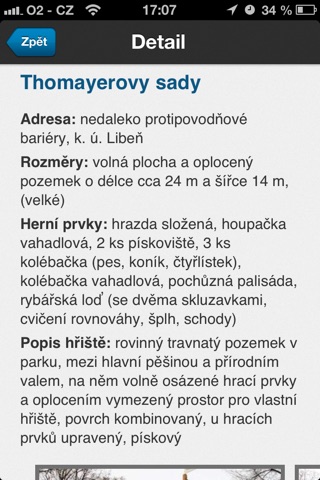 Mapový portál MČ Praha 8 screenshot 4