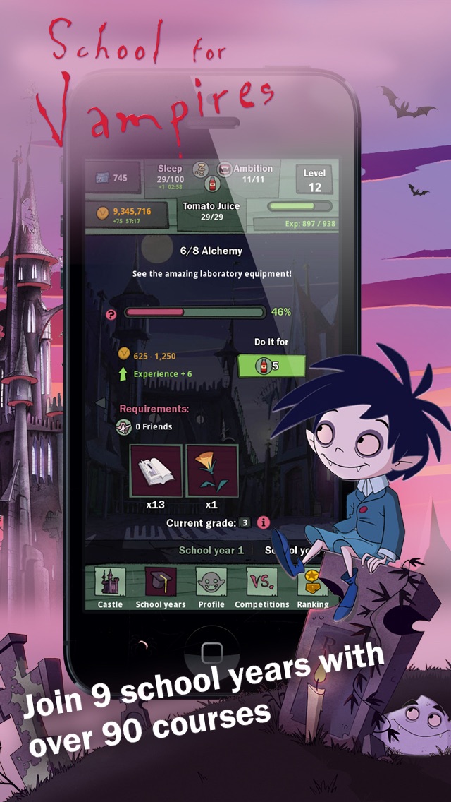 How to cancel & delete School for Vampires from iphone & ipad 2