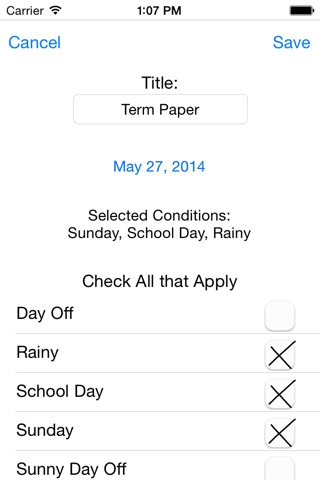 DayTasks - Personal Task and Day Organizer screenshot 4