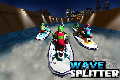 Wave Splitter ( 3D Jet Ski Racing Games ) screenshot 2