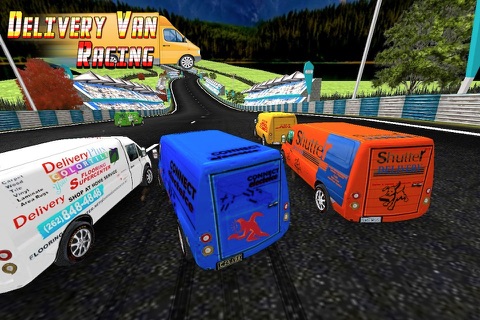 Delivery Van Racing ( 3D Games ) screenshot 4