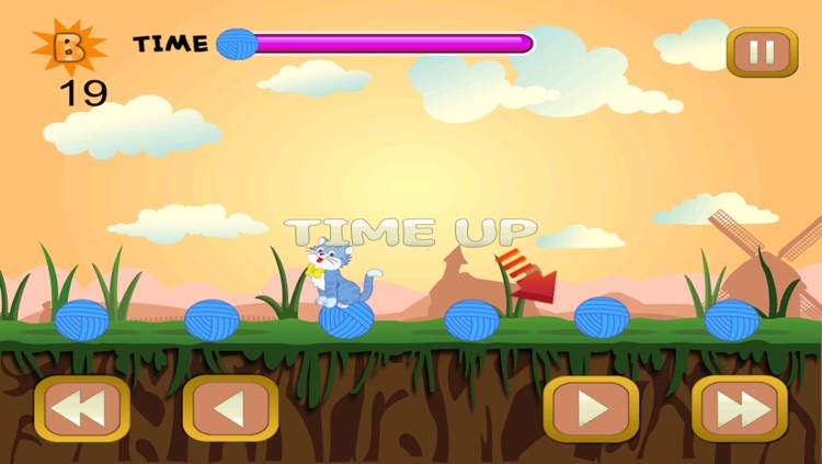 Cat Yarn Bouncing Mania - Kitty Ball Tap Jumping Adventure Free screenshot-4