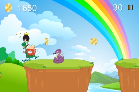 Crazy Leprechaun Run Game - Lucky Rainbow Gold Adventure Edition - FREE screenshot 3